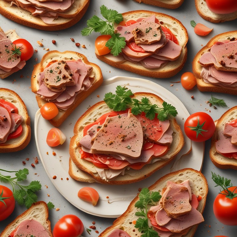Tostas de Atún y Verduras con Lomo