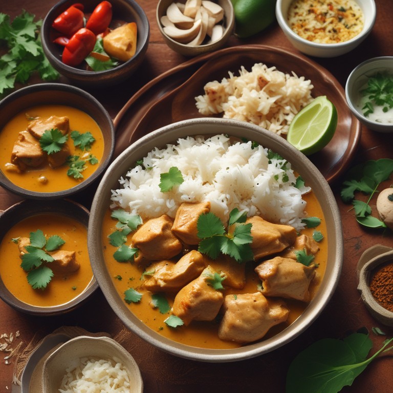 South Indian Coconut Curry Chicken