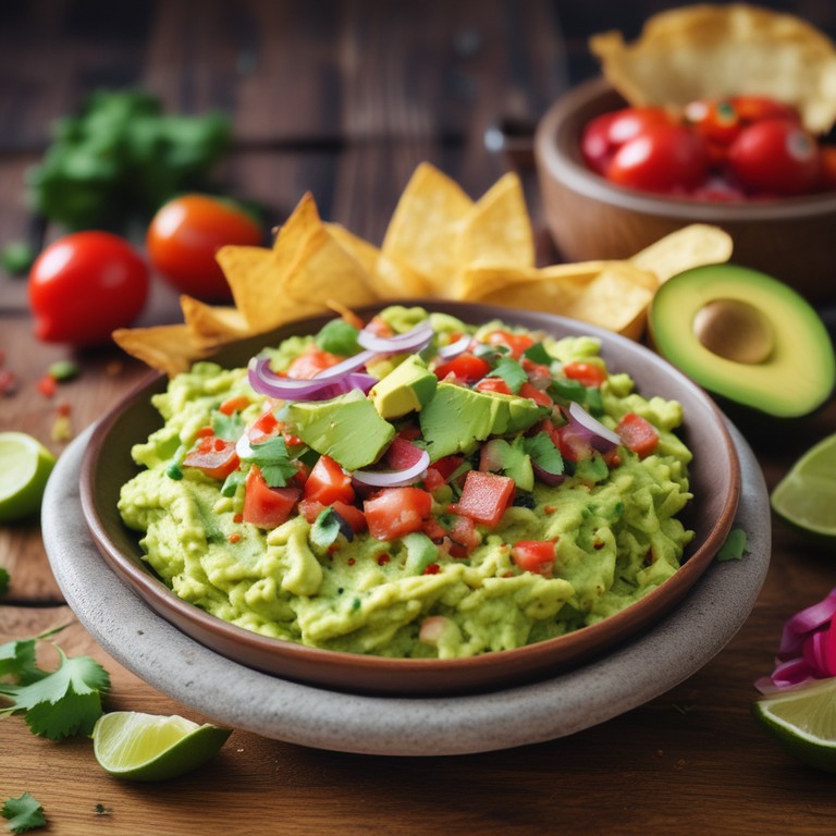 Guacamole Clásico con un Toque Especial