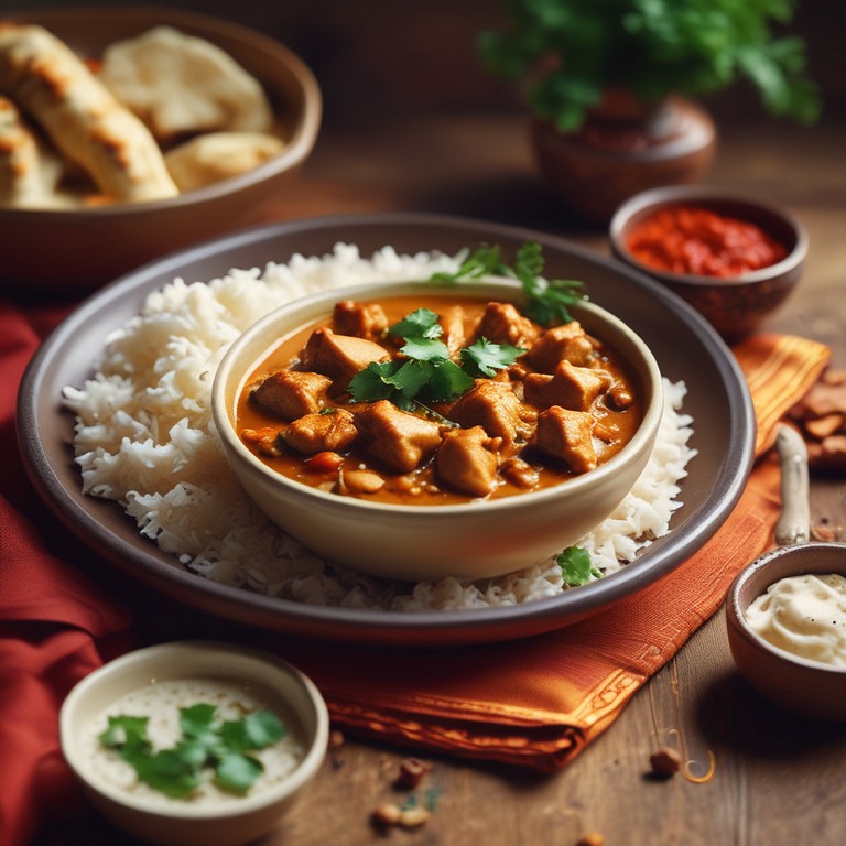 Spicy Chicken Curry with Cashew Cream - Perfectly Seasoned