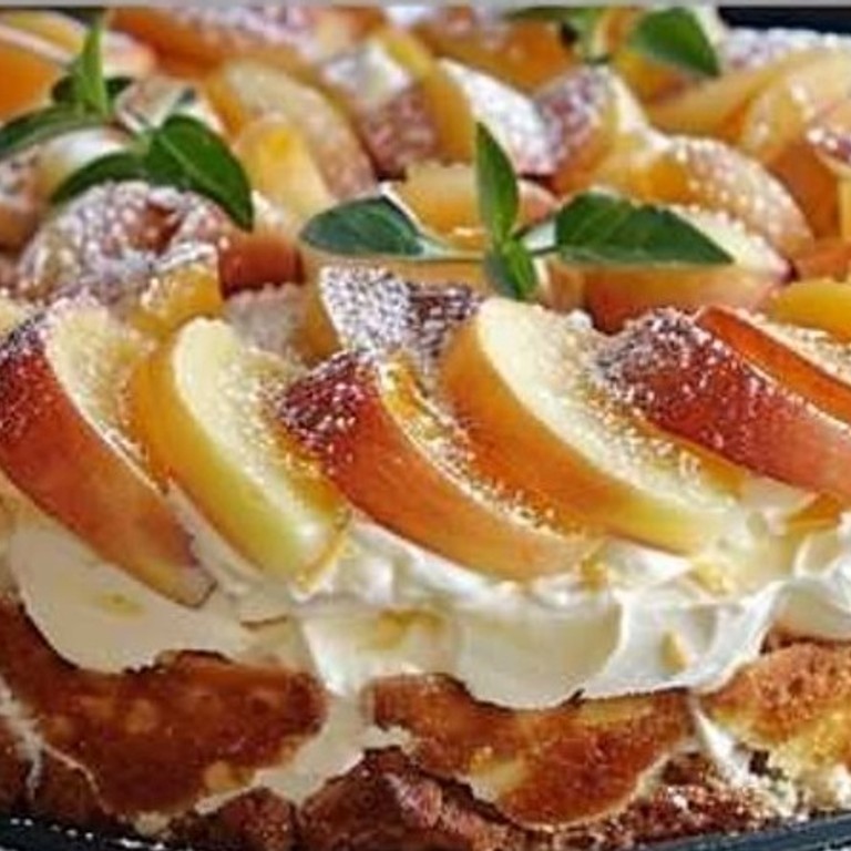  Moelleux aux Pêches et Mascarpone