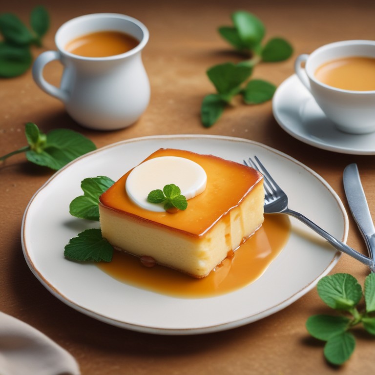 Pudim de Leite Condensado com Creme de Leite