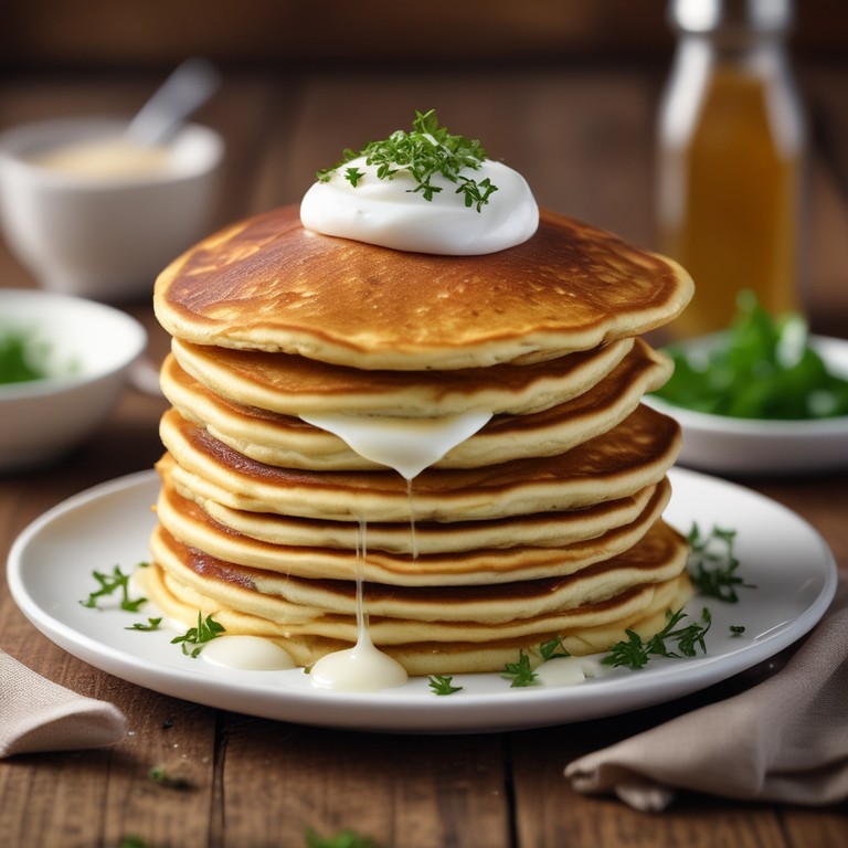 Savory Mayonnaise Pancakes