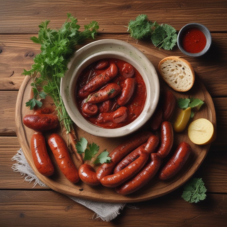 Linguiça Artesanal com Ervas e Especiarias