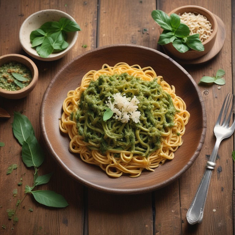 Pâtes au Pesto Maison