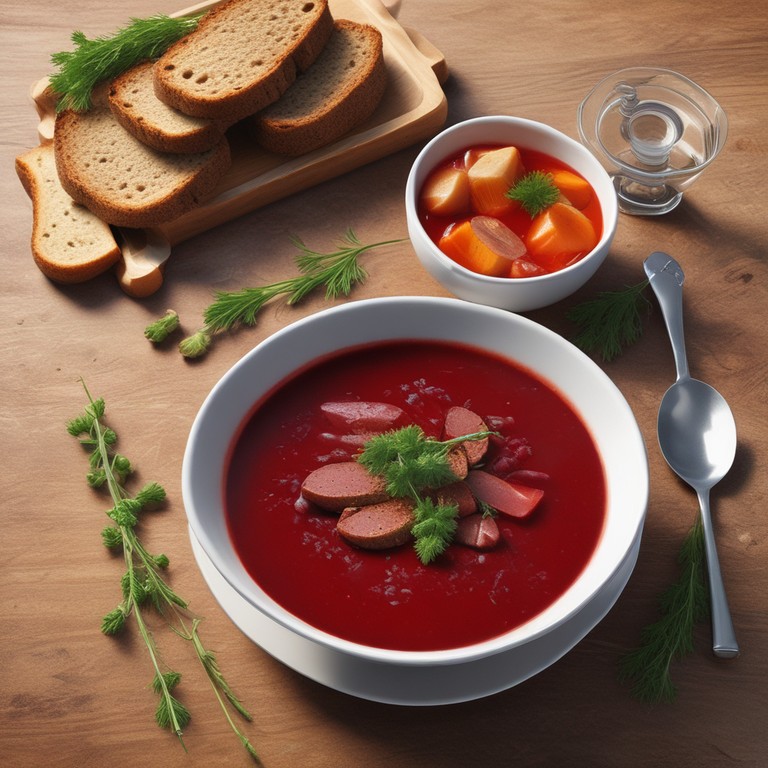 Gentle Ukrainian Borscht for Gastritis