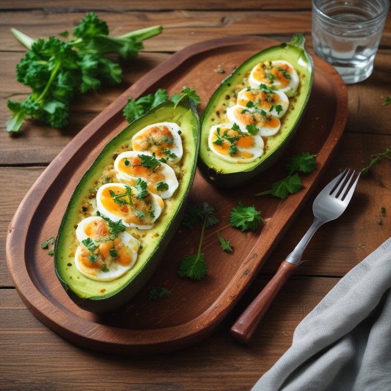 Courgettes Farcies aux Œufs et Gruyère