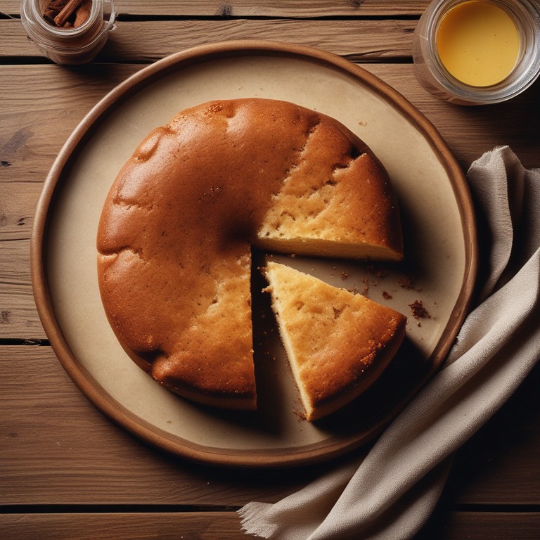Bolo de Iogurte com Canela