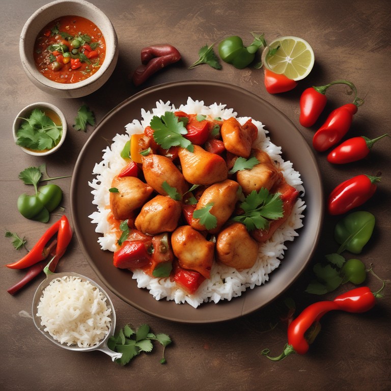 Pollo Guisado Tradicional con Sabor Auténtico