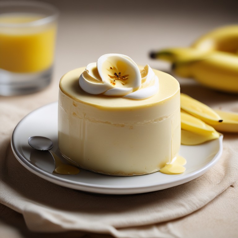 Pudim de Banana Madura com Ovos