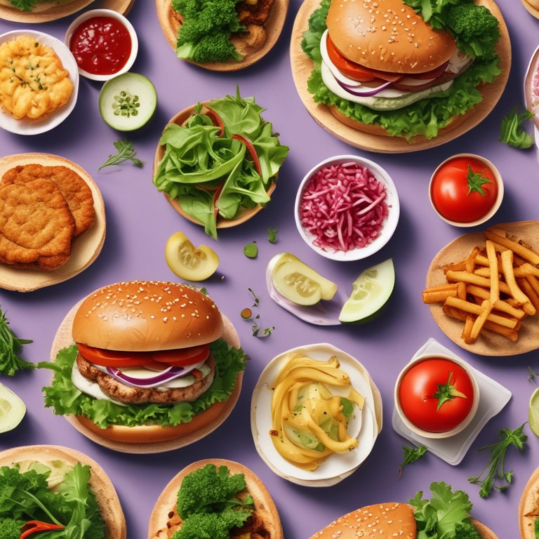 Kimchi Chicken Burgers with a Crunchy Twist