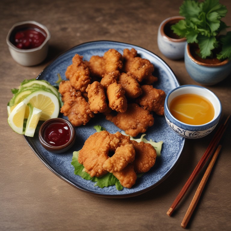 Knuspriges Vegetarisches Karaage ohne Tofu