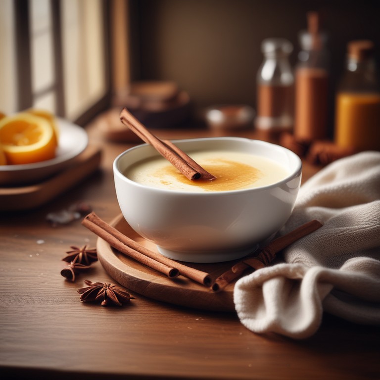 Leche Dulce con Canela y Miel