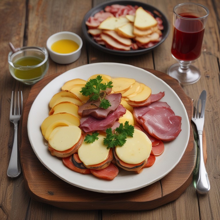 Raclette Savoureuse avec Crème Fraîche