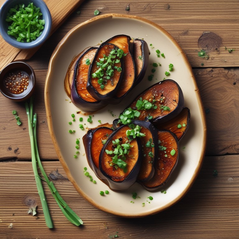Savory Miso Glazed Aubergine