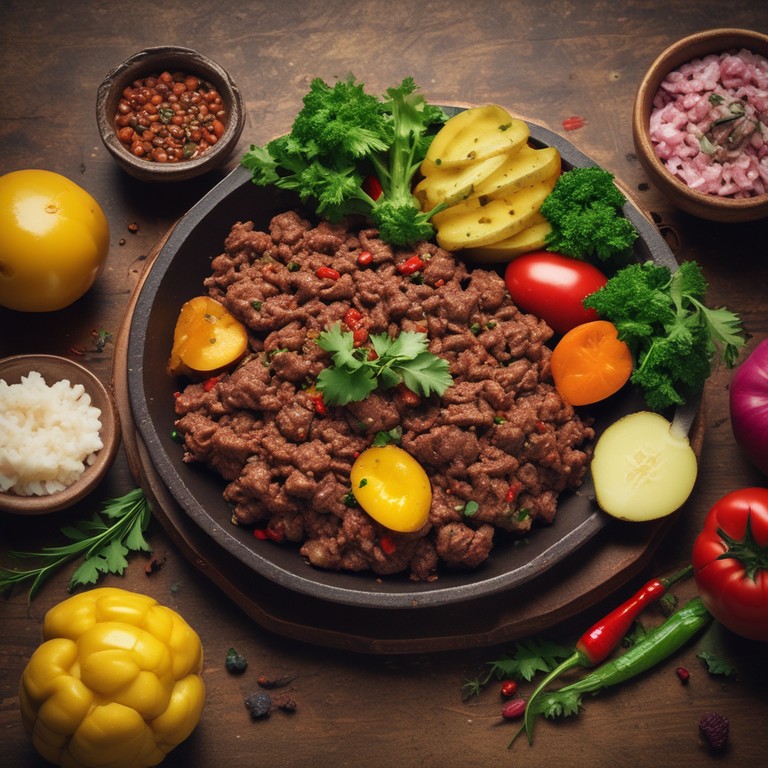 Carne Moída com Batata Saborosa