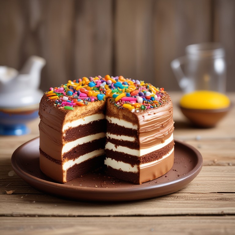 Bolo de Leite Ninho com Recheio de Leite Condensado e Granulado