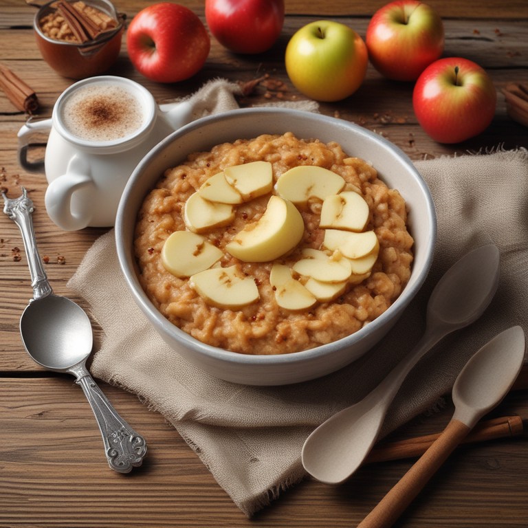 Budín de Manzana y Avena con Stevia