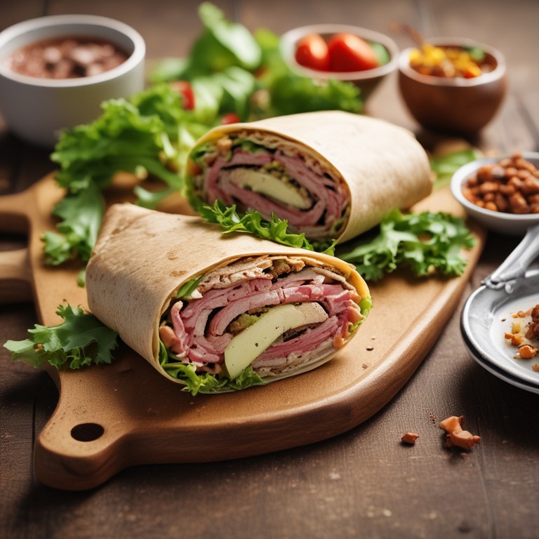 Wrap Doce e Salgado com Atum e Nutella