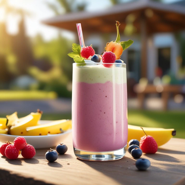 Fruity Vanilla Energy Shake