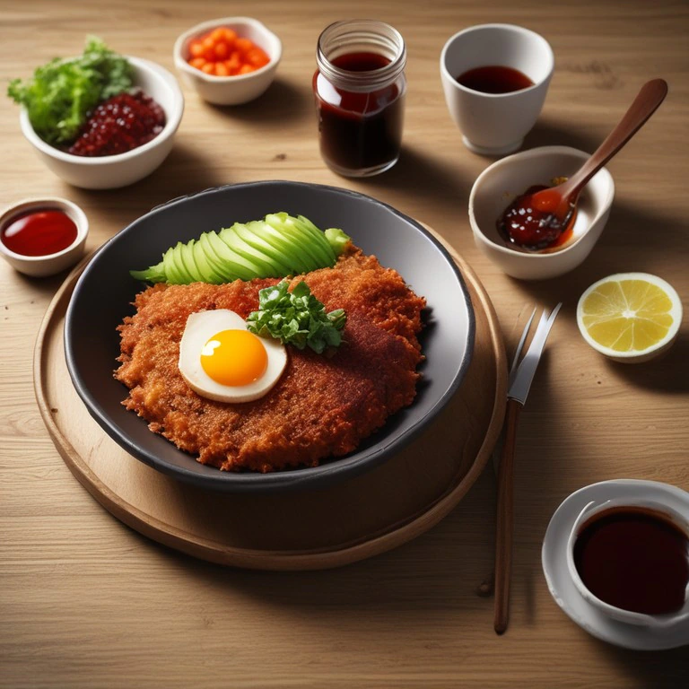 Vegetarische Tonkatsu-Sauce