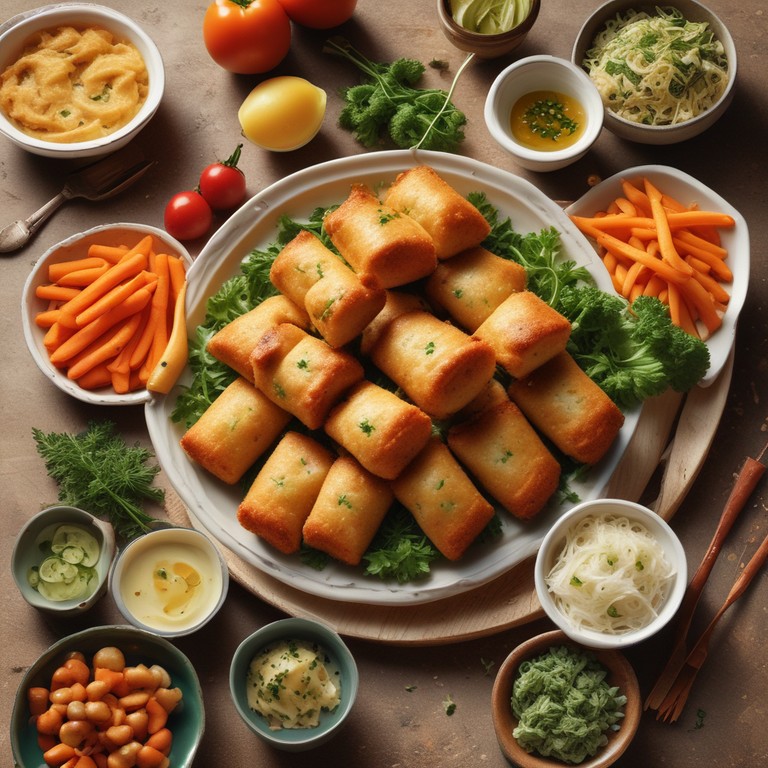 Crispy Vegetable Rolls
