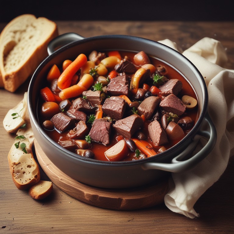 Boeuf Bourguignon Traditionnel