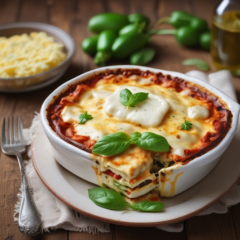 Courgette Lasagne met Romige Kaassaus