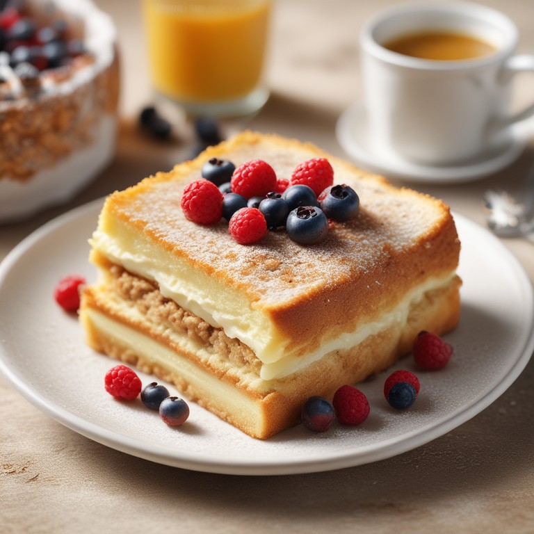Dulce de Harina de Pan con Azúcar y Leche