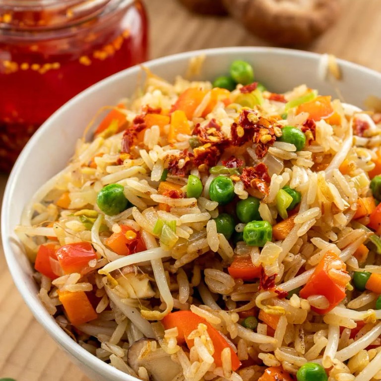 Gebakken groenterijst