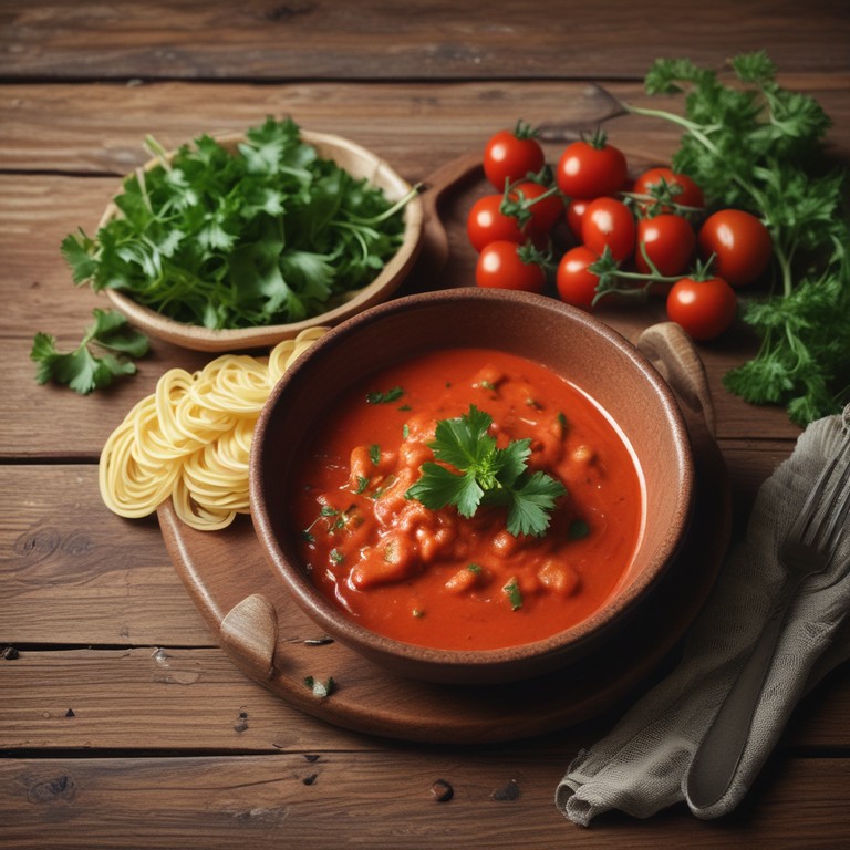 Molho Cremoso de Tomate e Coco