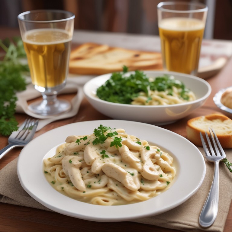 Ultimate Bulking Cheat Meal: Creamy Chicken Alfredo Pasta