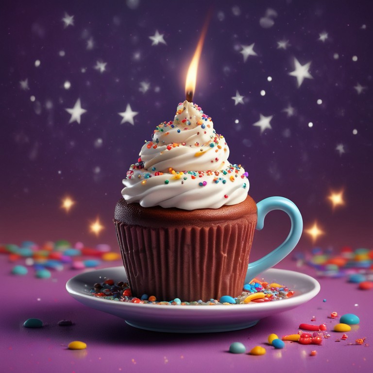 Starlit Duolingo Microwave Cupcakes