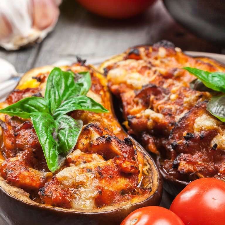 Aubergine farcie