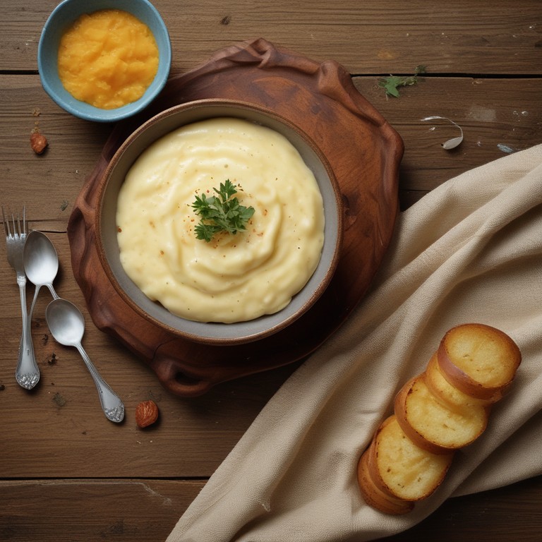 Purê Cremoso de Batata Inglesa com Leite