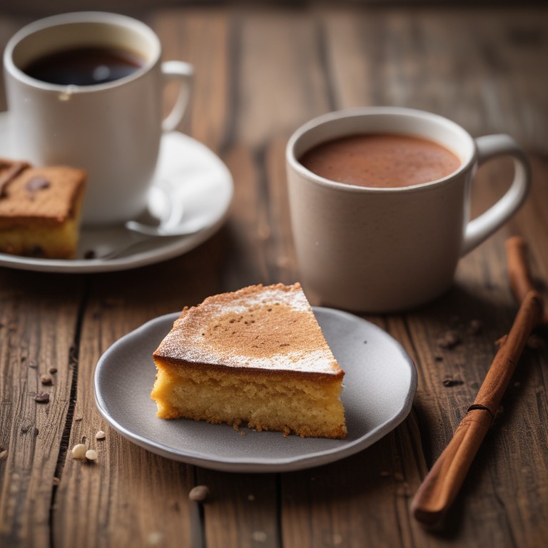 Bolo Doce de Leite com Achocolatado e Canela