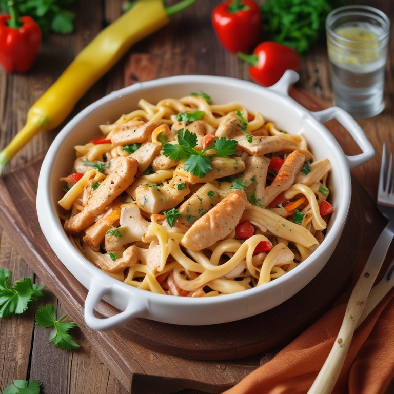 Creamy Cajun Chicken Pasta with a Spicy Kick