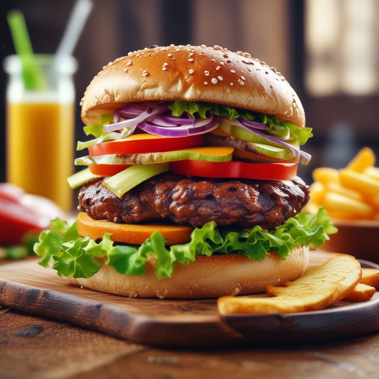 Ultimate Giant Cheeseburger Extravaganza