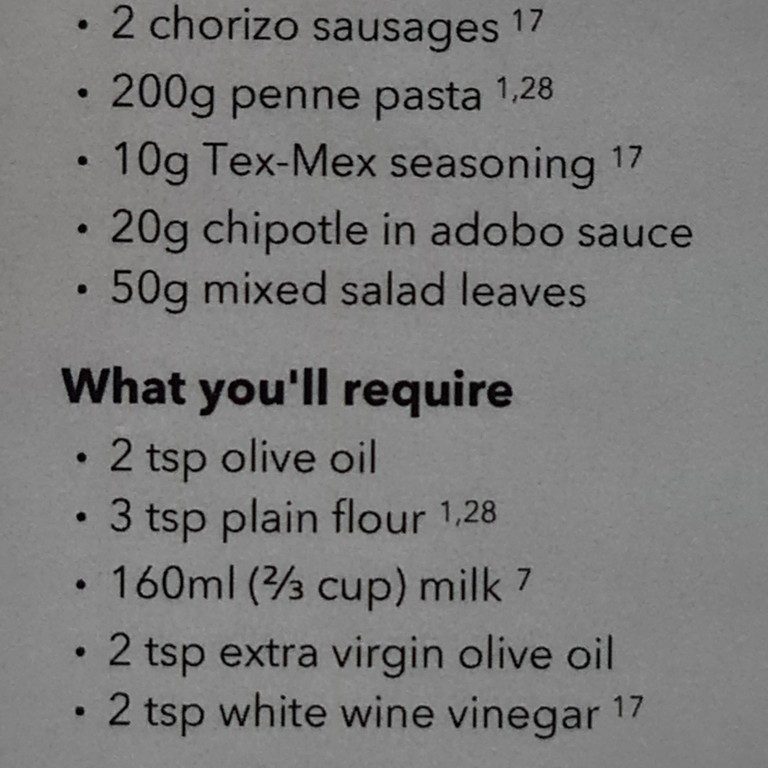 Chorizo and Cheddar Pasta Bake