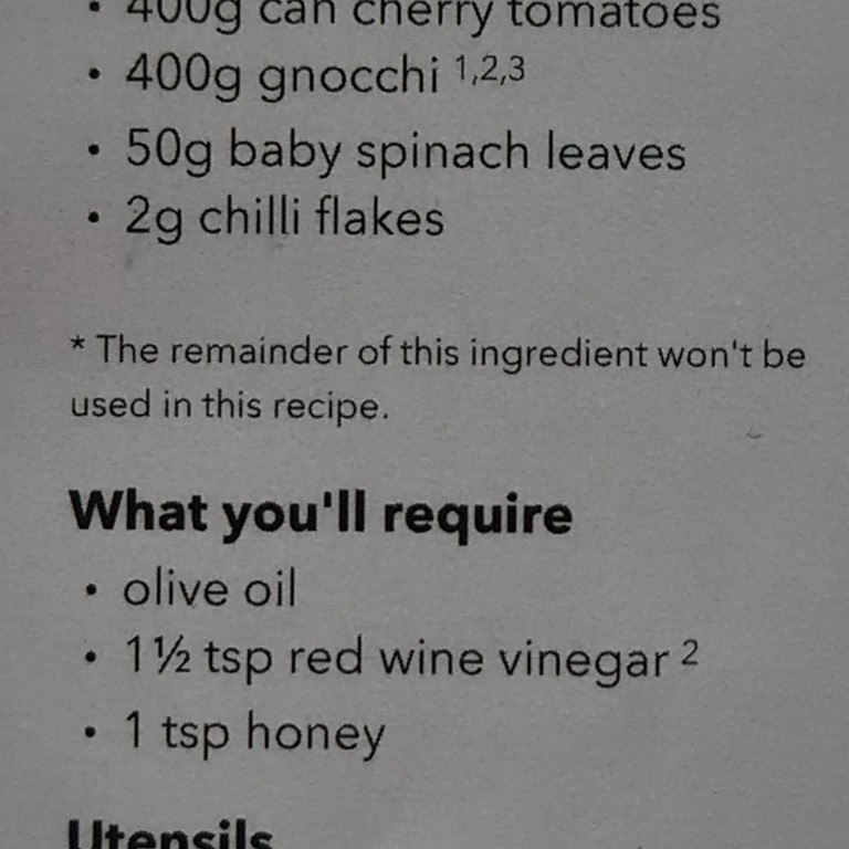 Chorizo and Gnocchi Delight