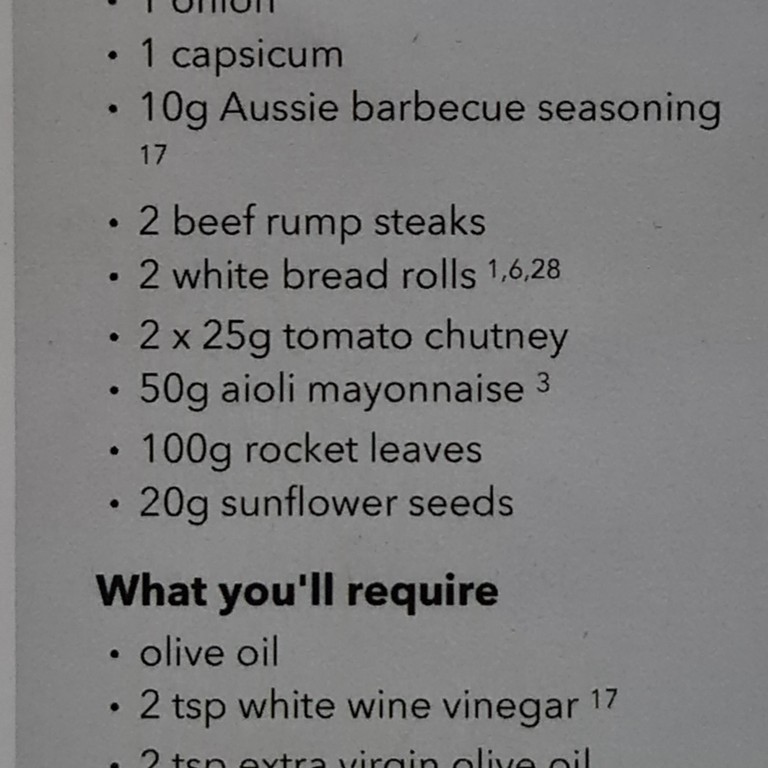 Steak Sandwich with Rocket Salad