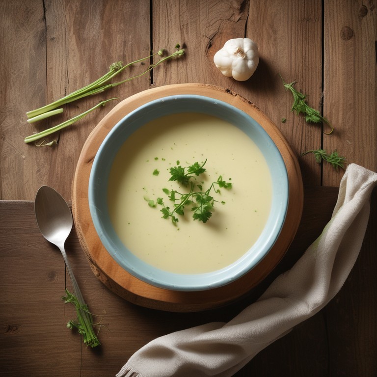 Veloute de Chou Fleur et Poireaux Cremeux