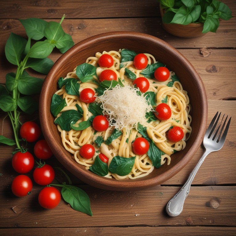 One Pot Creamy Garlic Parmesan Pasta