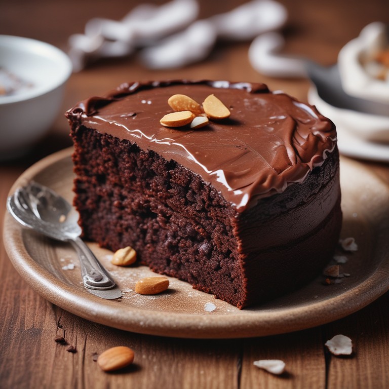 Gâteau au Chocolat et à la Poudre d'Amande