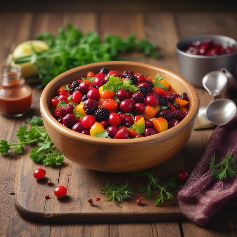 Fruchtig-Würziges Dressing mit Cranberries und Honig - Mr. Cook