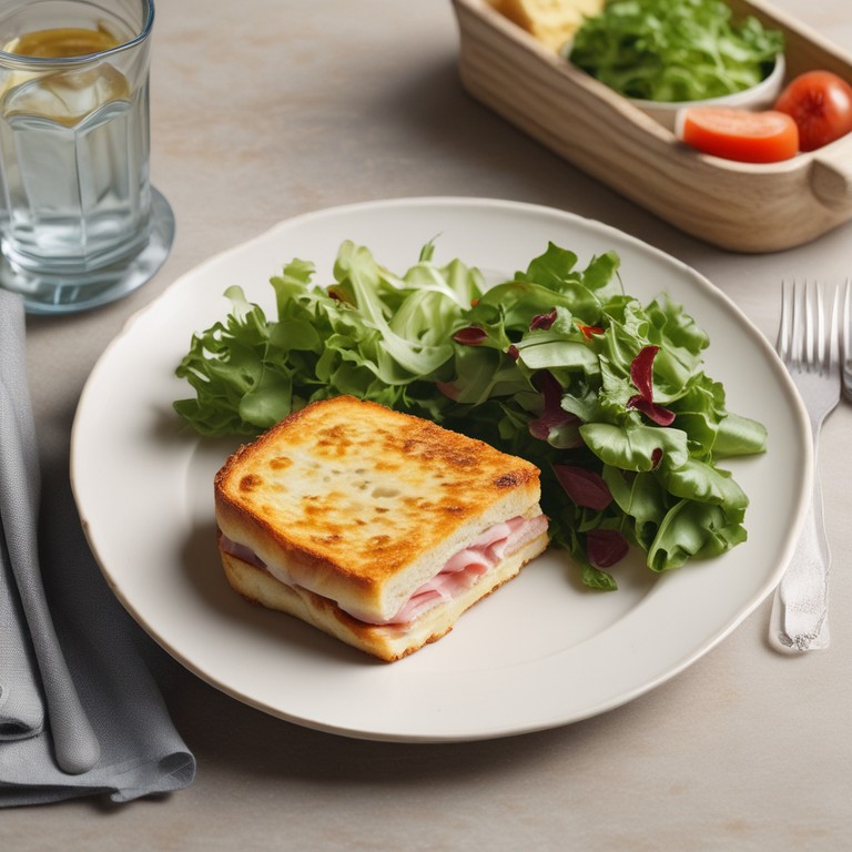 Croque Monsieur au Jambon et Emmental