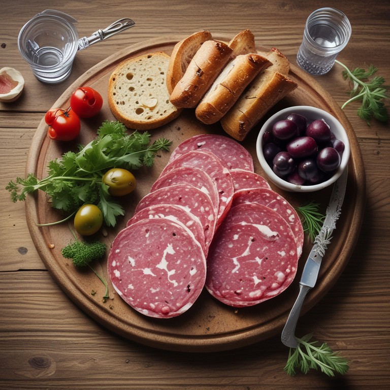 Salame Caseiro com Ervas Aromáticas
