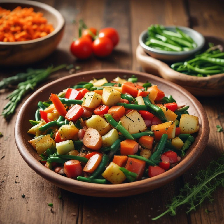 Spicy Mixed Vegetable Medley - Mr. Cook