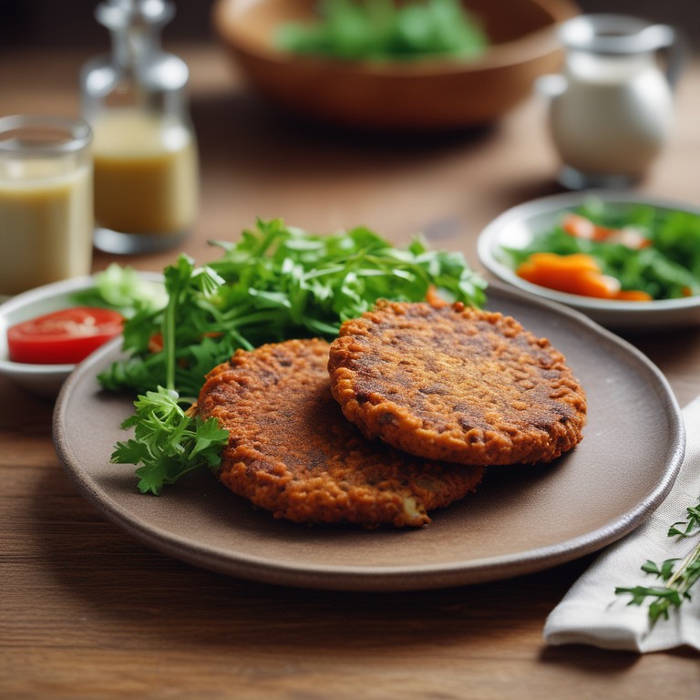 Knusprige Vegetarische Linsenbratlinge