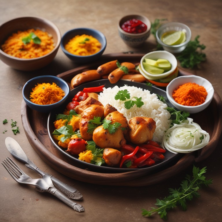 Spicy Turmeric Chicken with Red Chili